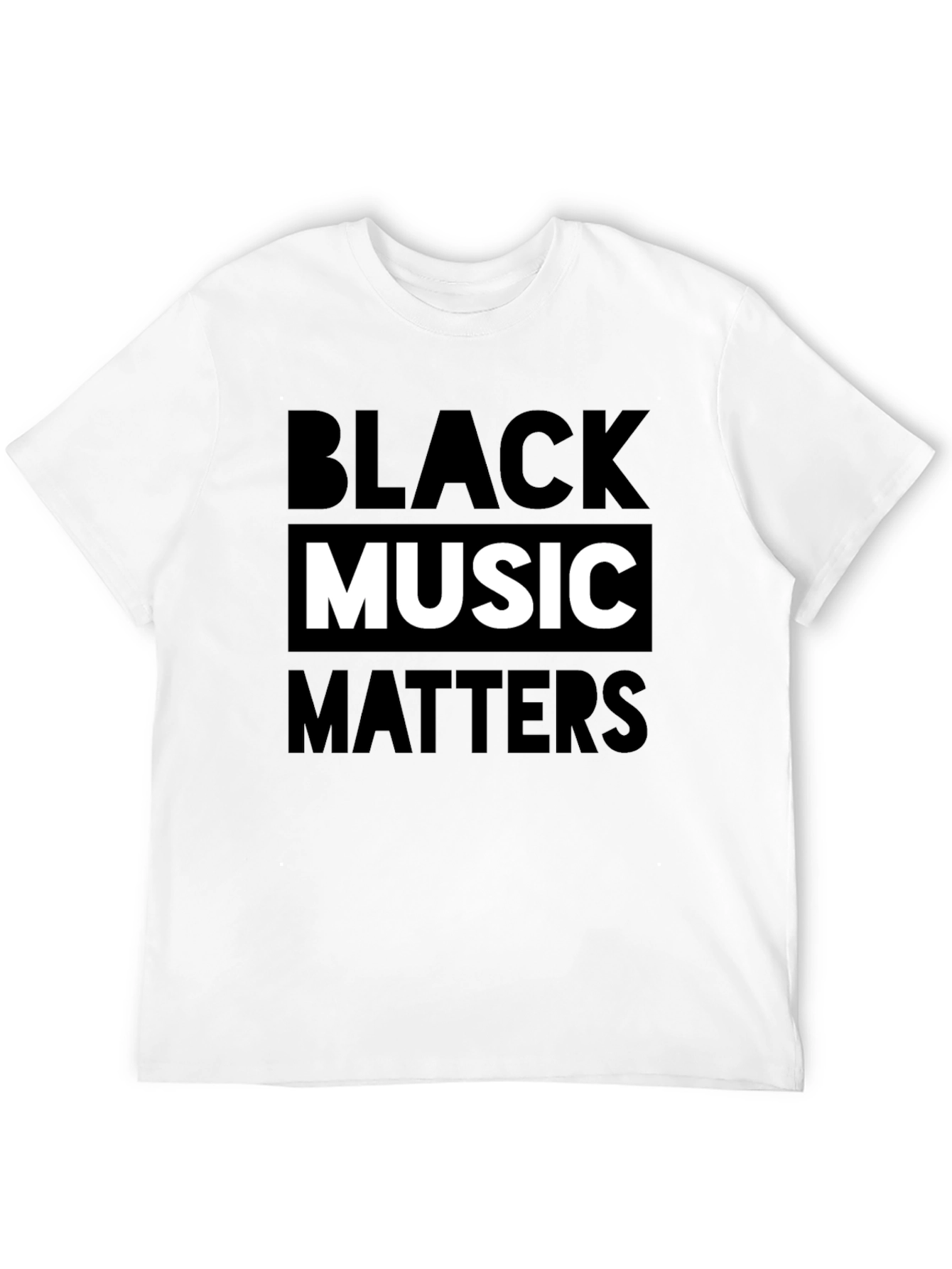 Black Music Matters Graphic T-Shirt