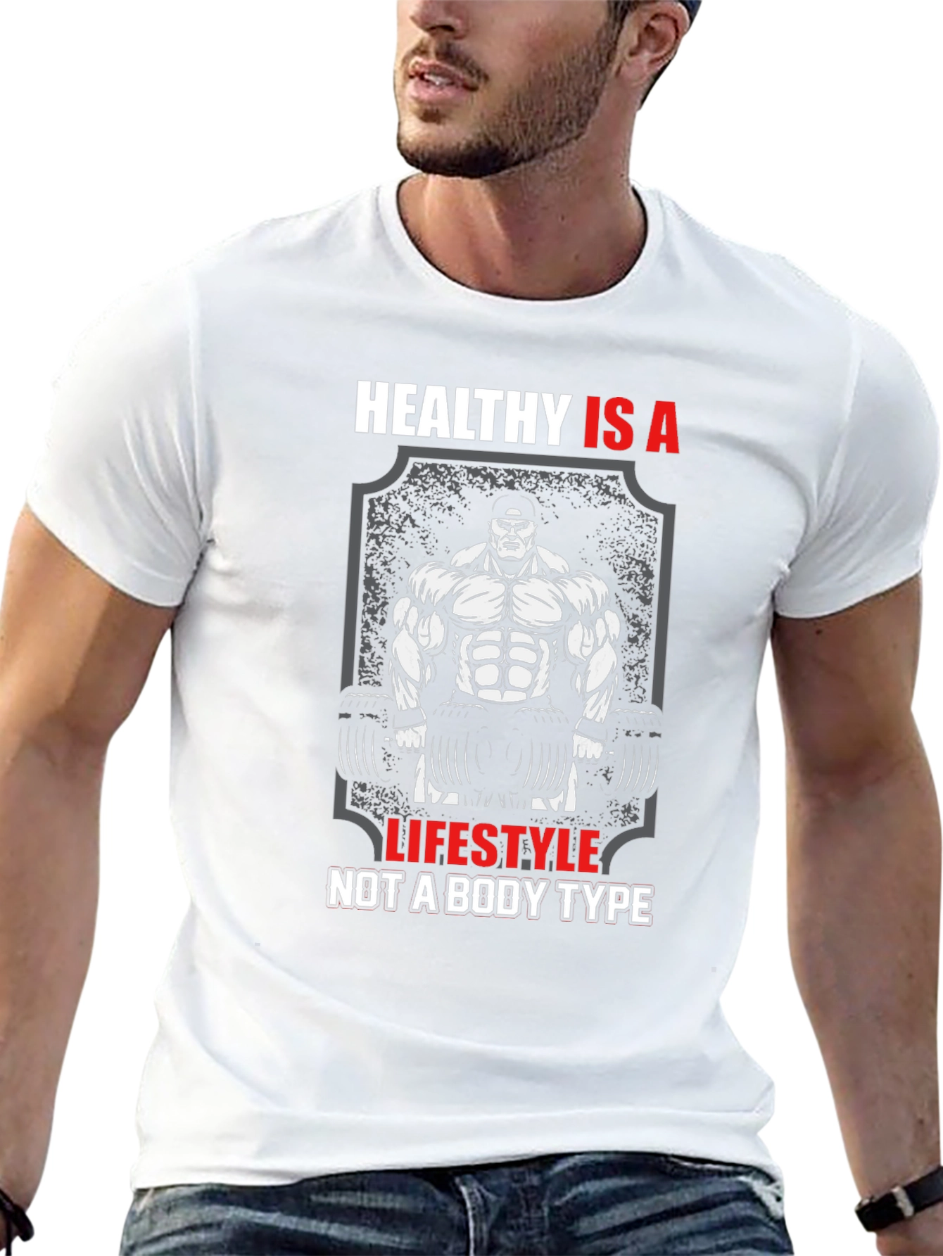 Healthy Lifestyle Gym T-Shirt