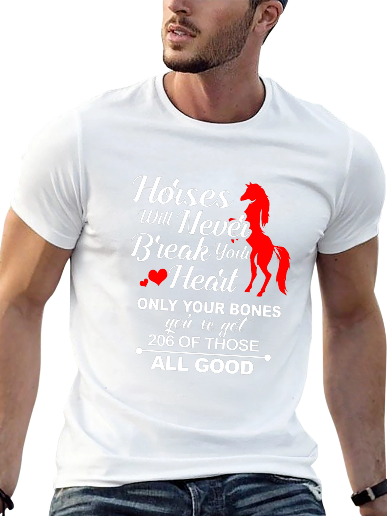 Horses Will Never Break Your Heart T-Shirt