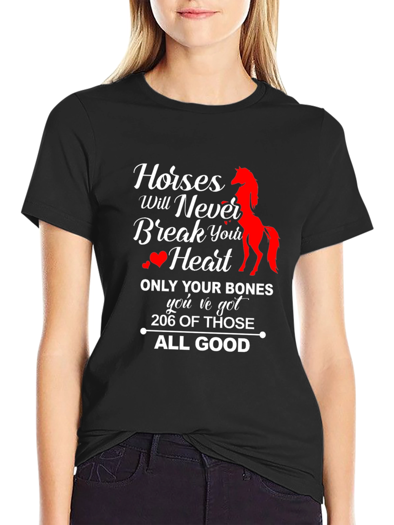 Horses Will Never Break Your Heart T-Shirt
