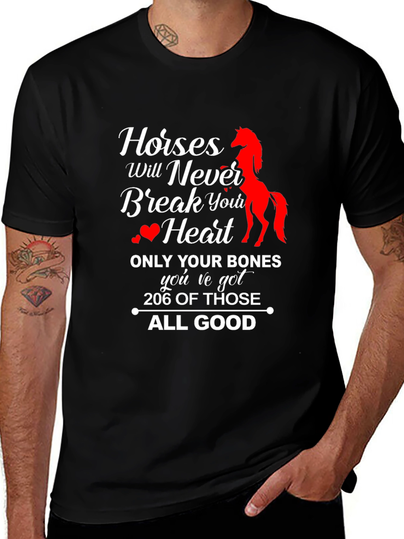Horses Will Never Break Your Heart T-Shirt