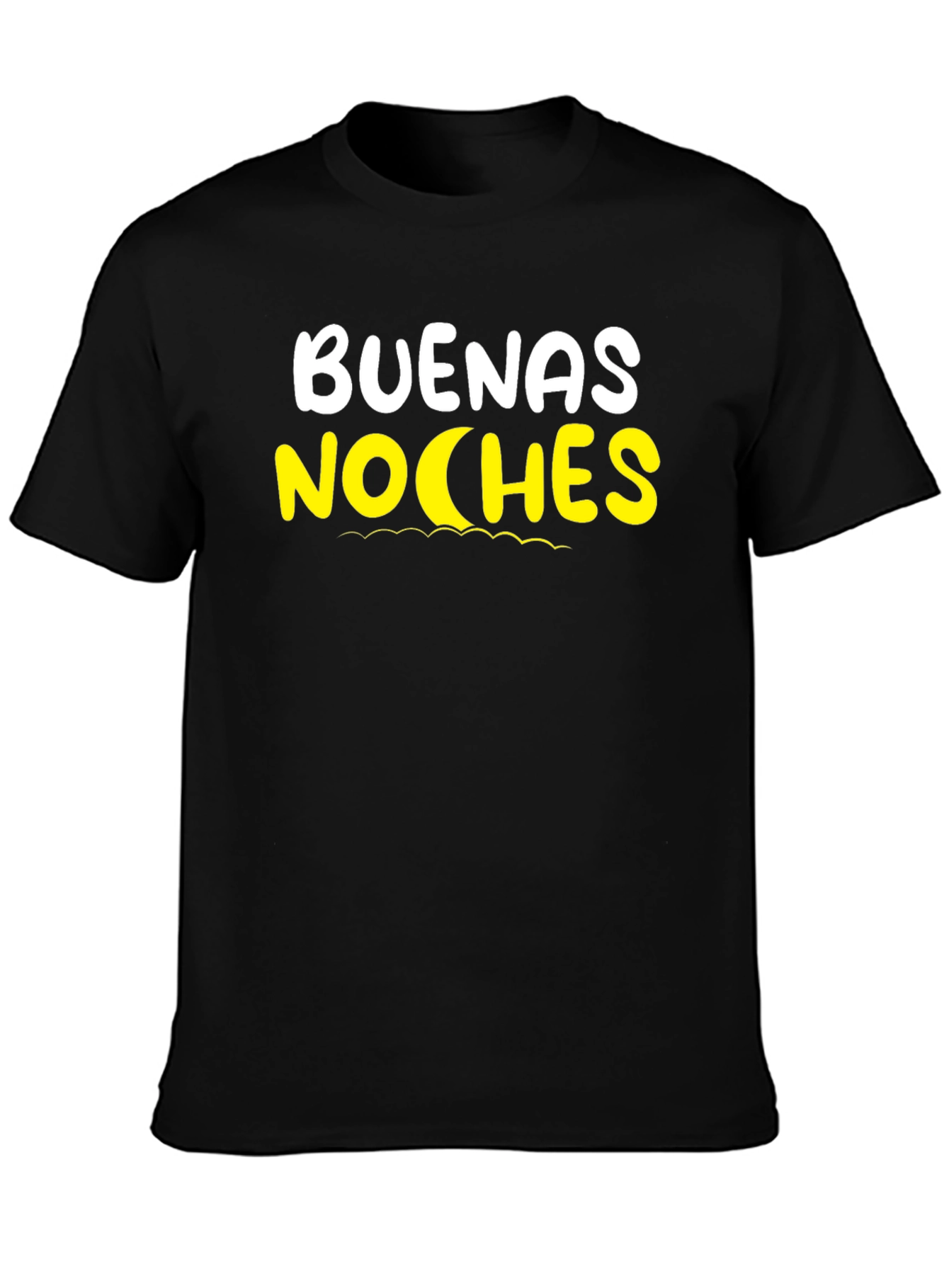 Buenas Noches Graphic Tee - Black