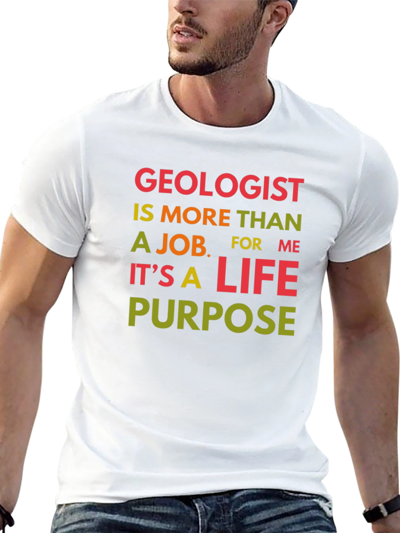 Geologist Life Purpose Graphic T-Shirt