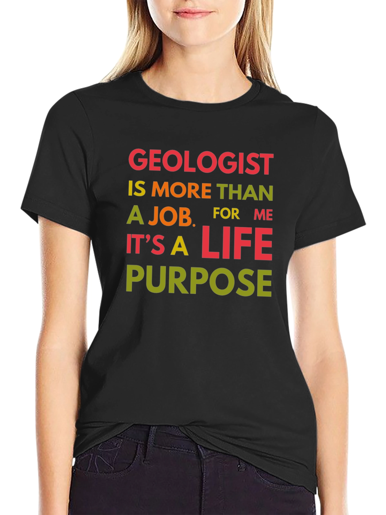 Geologist Life Purpose Graphic T-Shirt