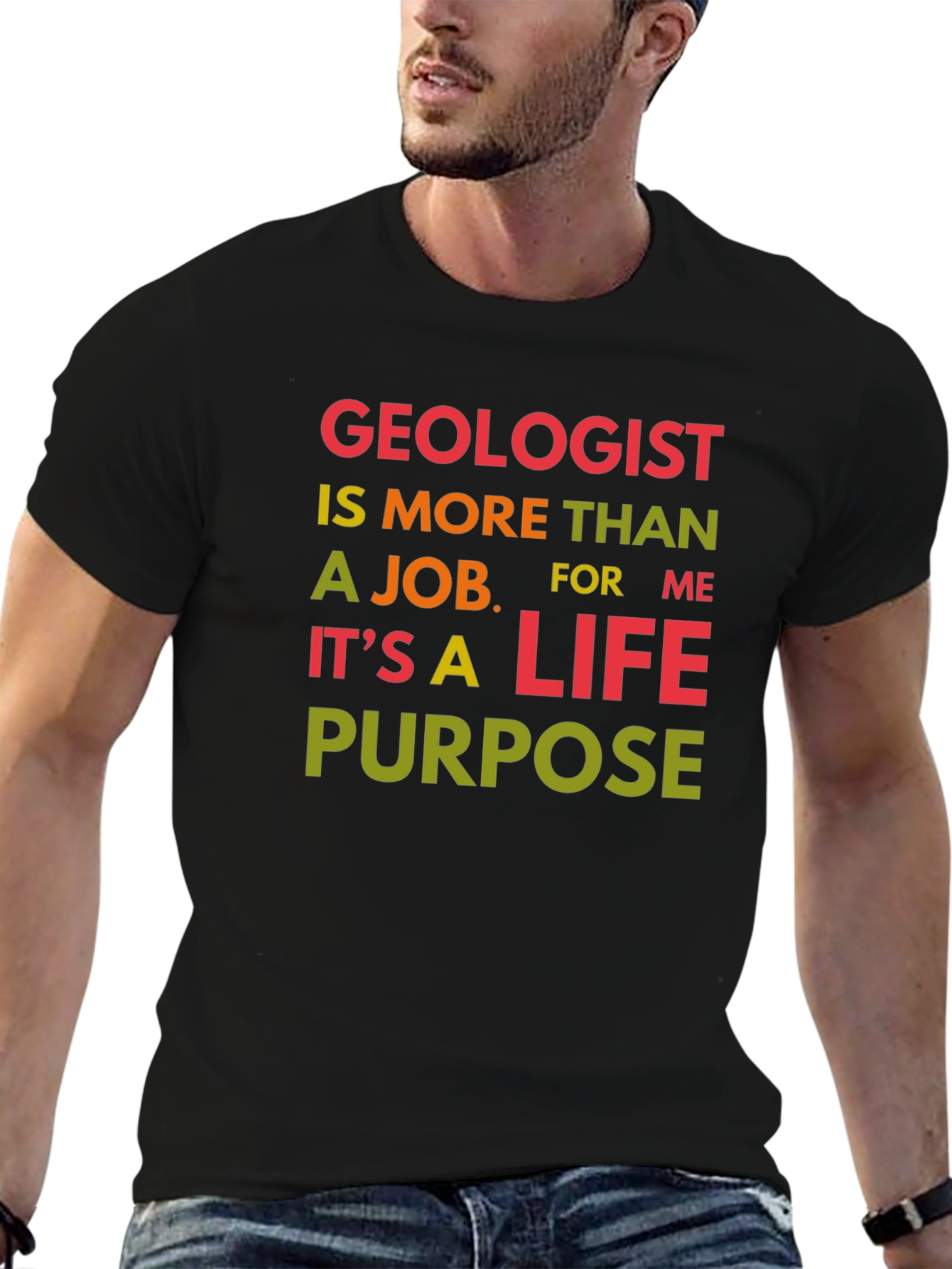 Geologist Life Purpose Graphic T-Shirt