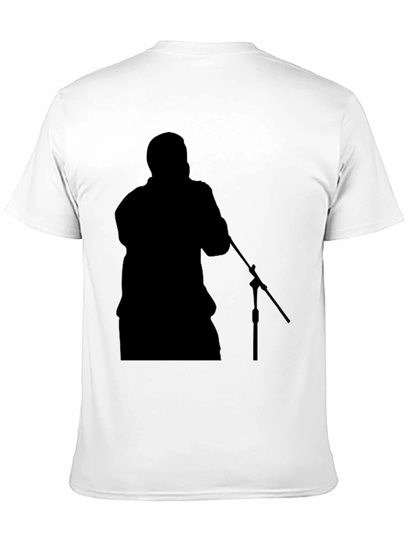 Silhouette Singer Black T-Shirt