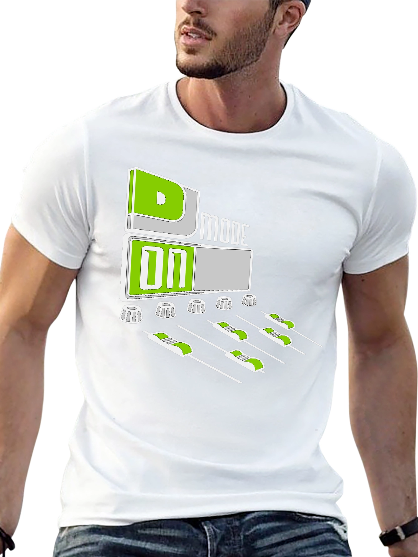 DJ Mode On Graphic Tee - Music Lover T-Shirt