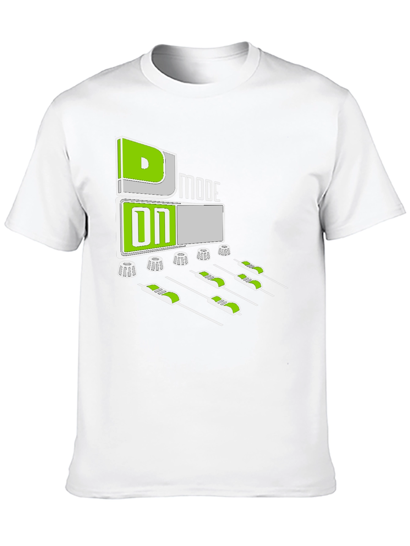 DJ Mode On Graphic Tee - Music Lover T-Shirt