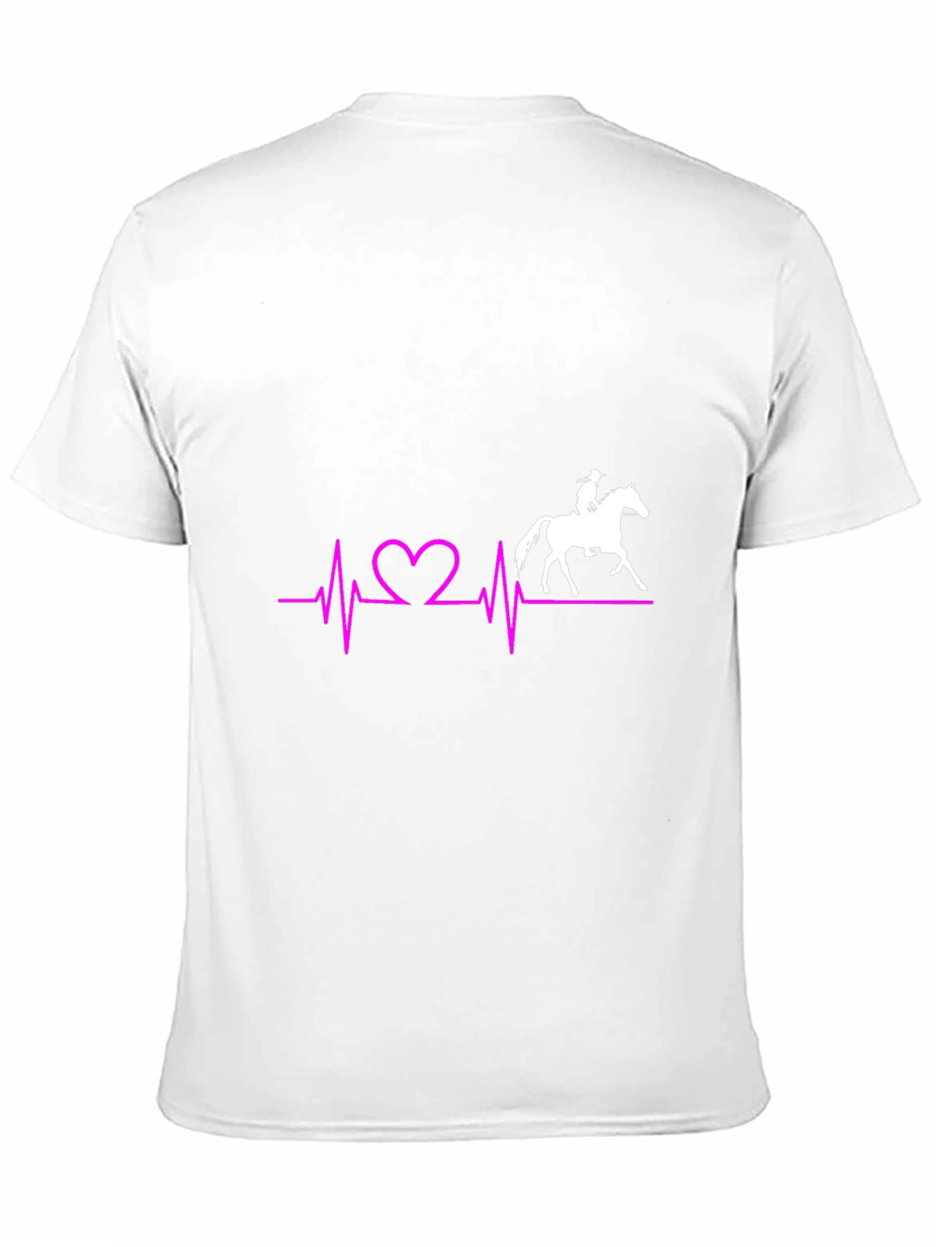 Heartbeat Horse Riding T-Shirt - Equestrian Tee