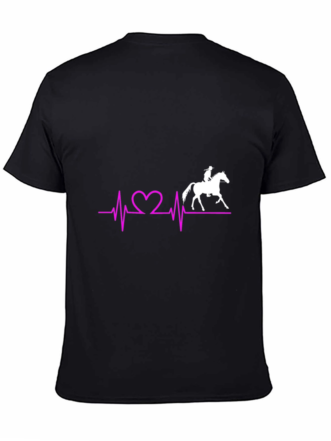 Heartbeat Horse Riding T-Shirt - Equestrian Tee