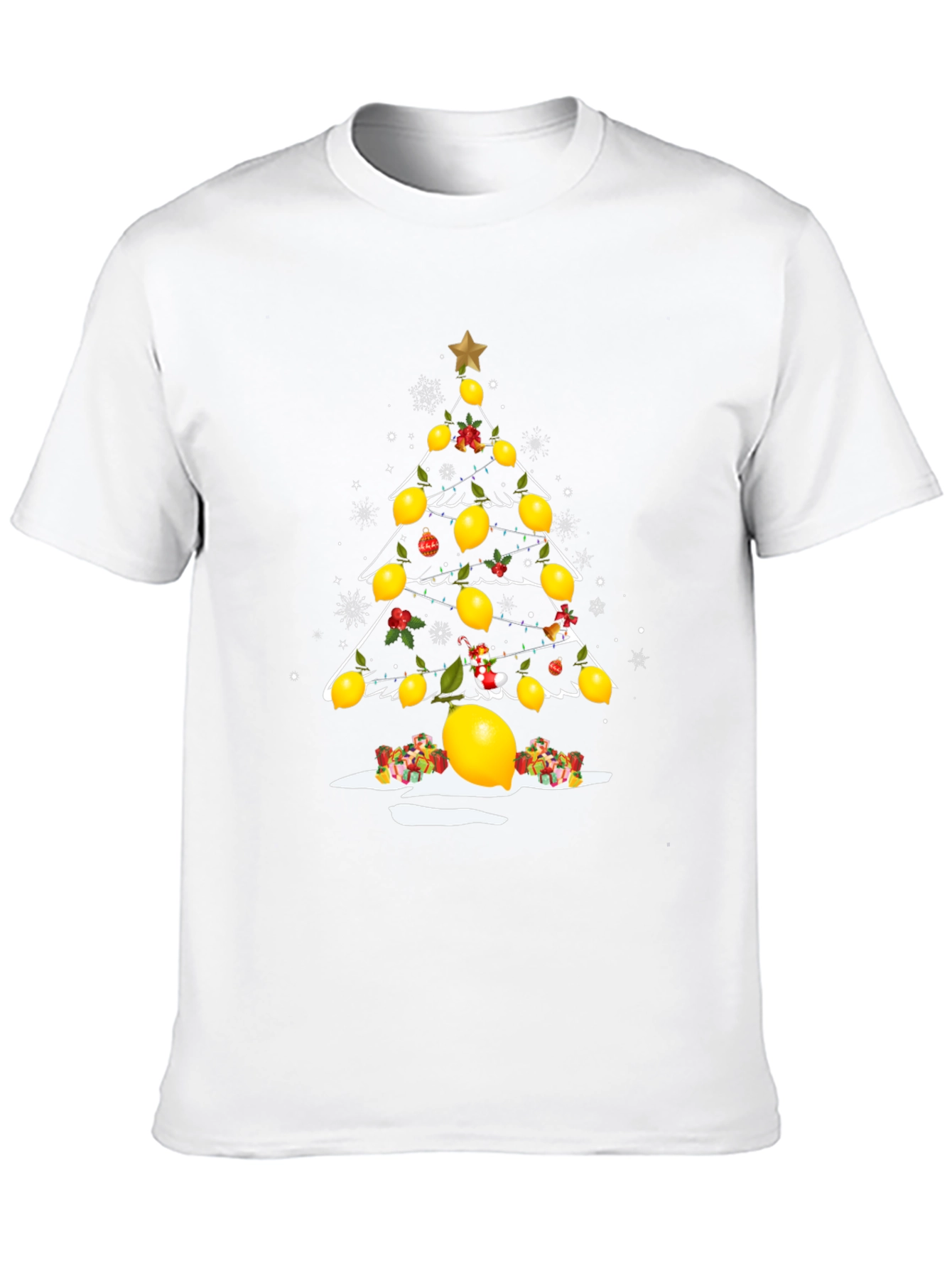 Lemon Tree Christmas Graphic T-Shirt