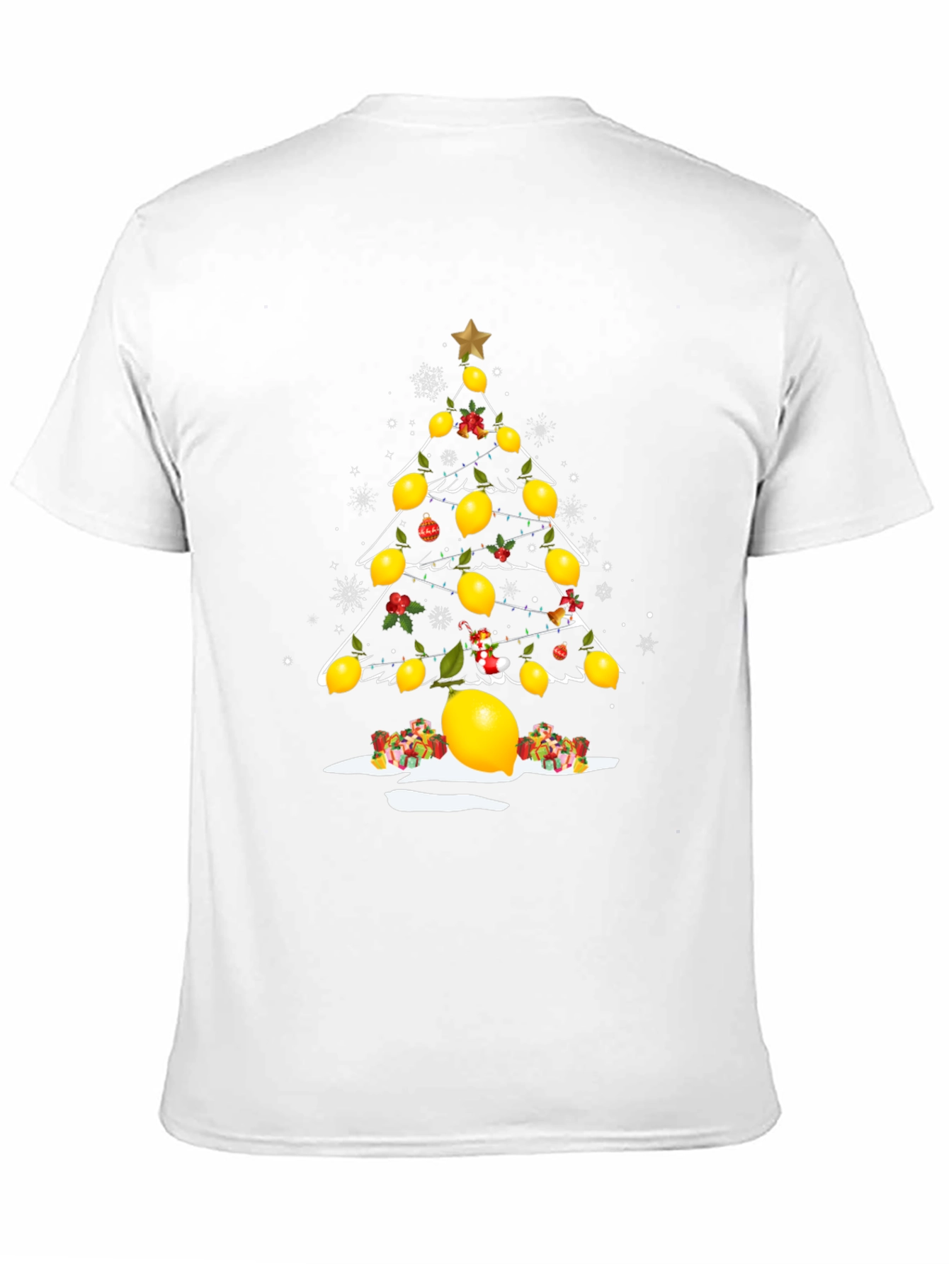 Lemon Tree Christmas Graphic T-Shirt