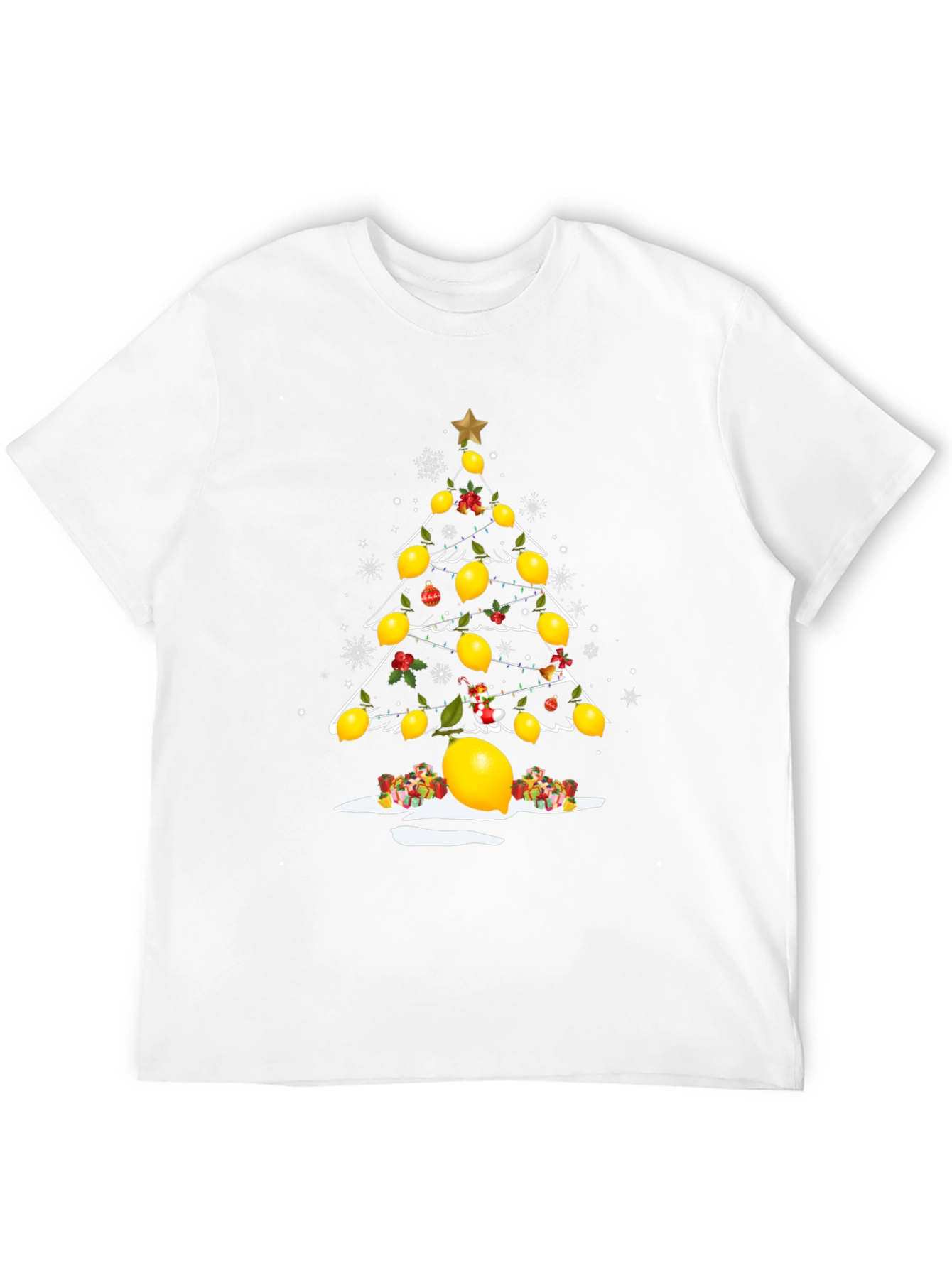 Lemon Tree Christmas Graphic T-Shirt