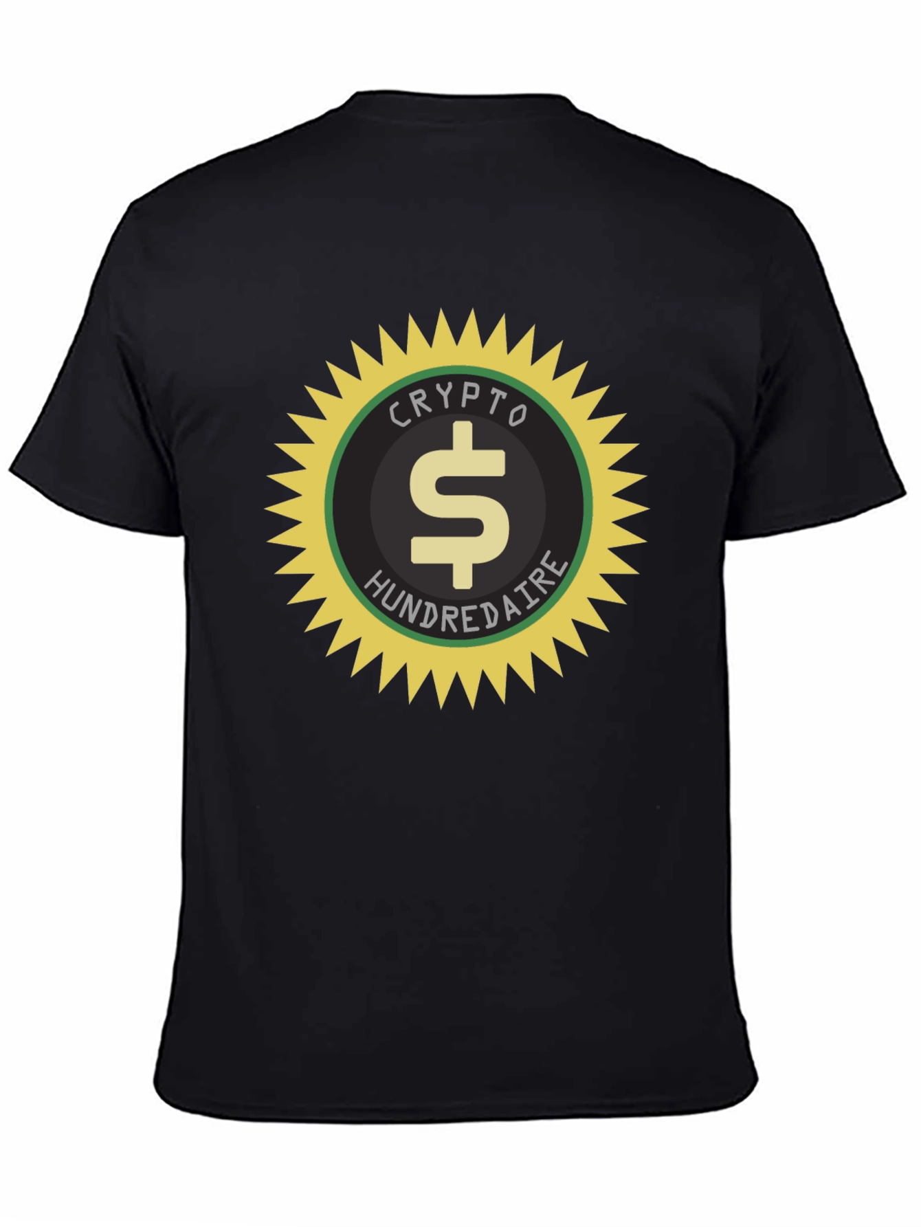 Crypto Hundreadaire Black T-Shirt