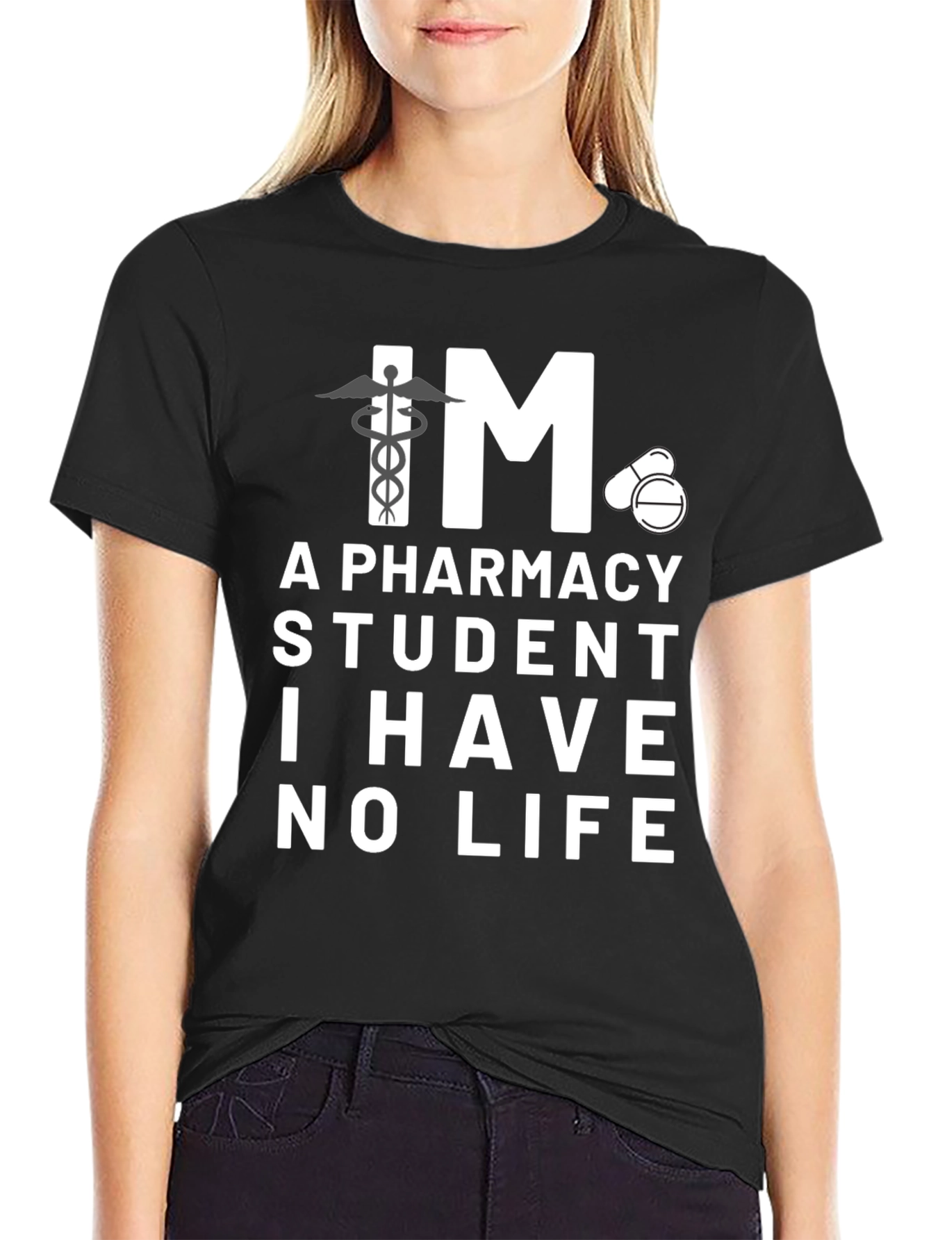 Pharmacy Student Funny Graphic T-Shirt