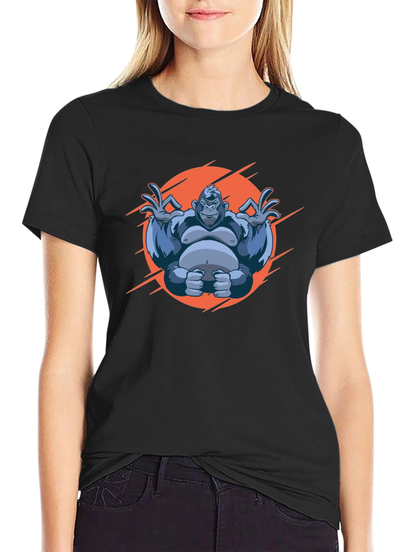 Zen Gorilla Graphic Tee