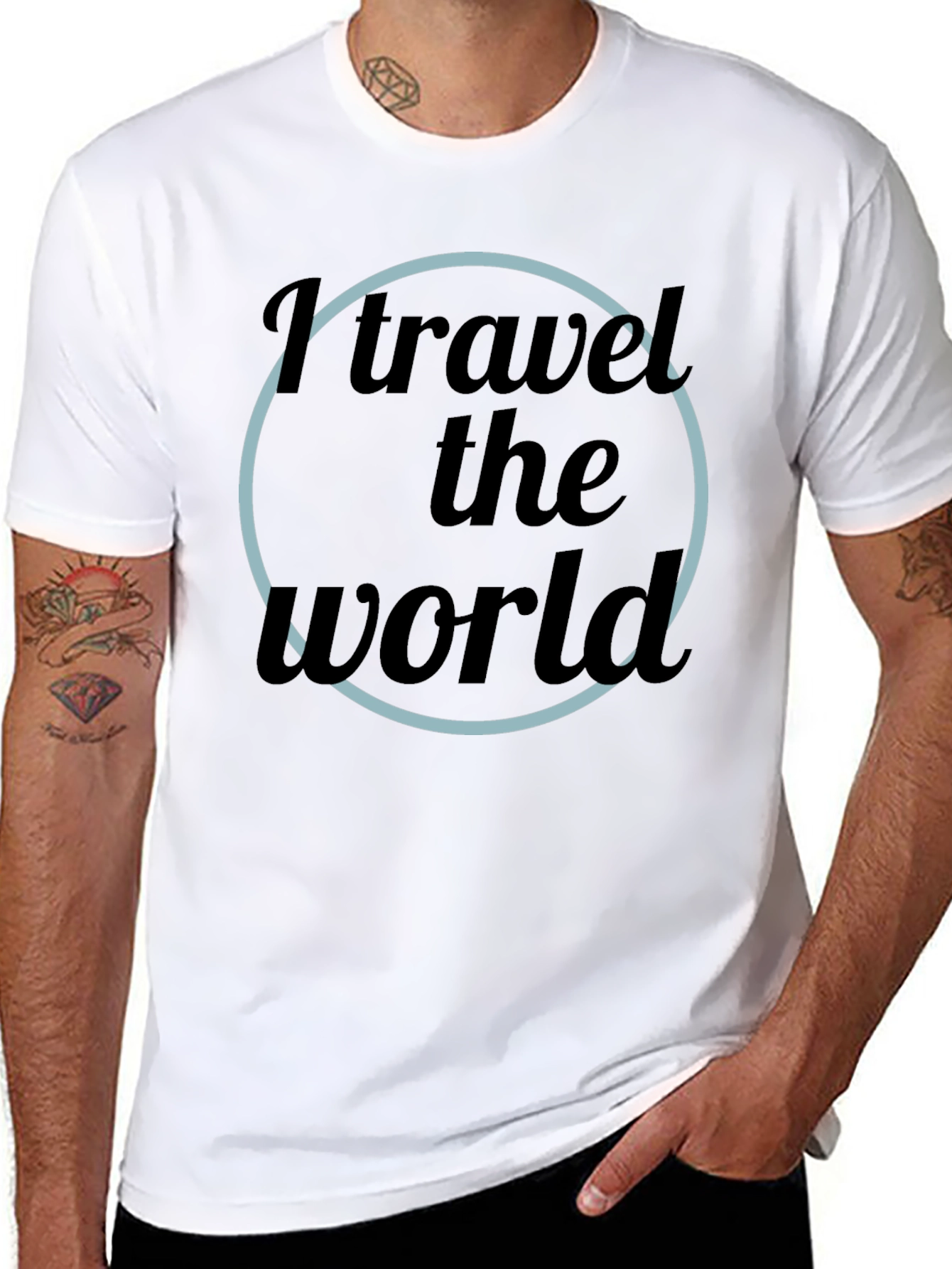 Travel The World Graphic T-Shirt