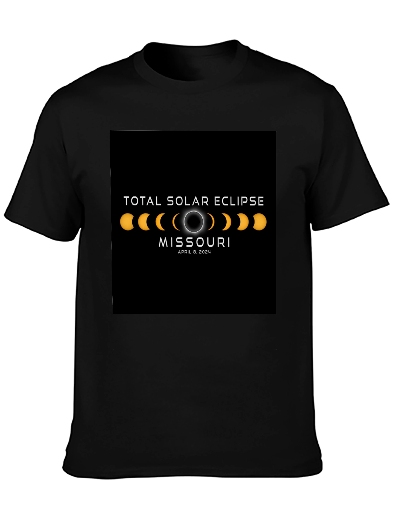 Total Solar Eclipse Missouri 2024 T-Shirt