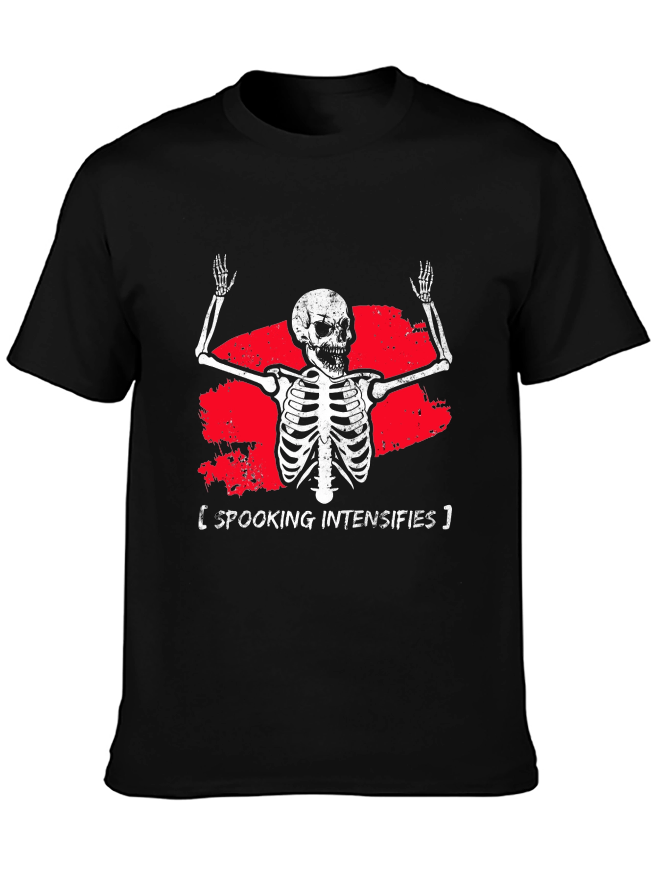 Spooking Intensifies Skeleton Graphic Tee