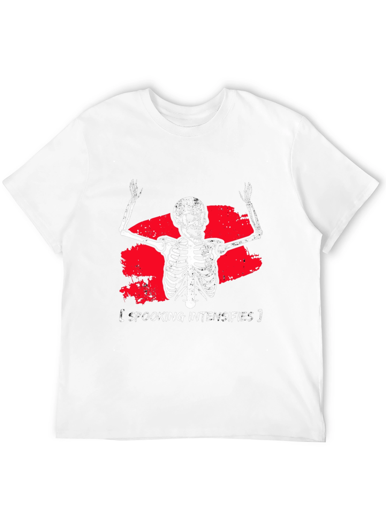 Spooking Intensifies Skeleton Graphic Tee