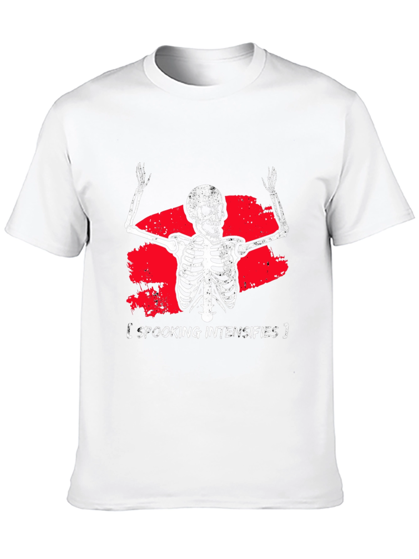 Spooking Intensifies Skeleton Graphic Tee