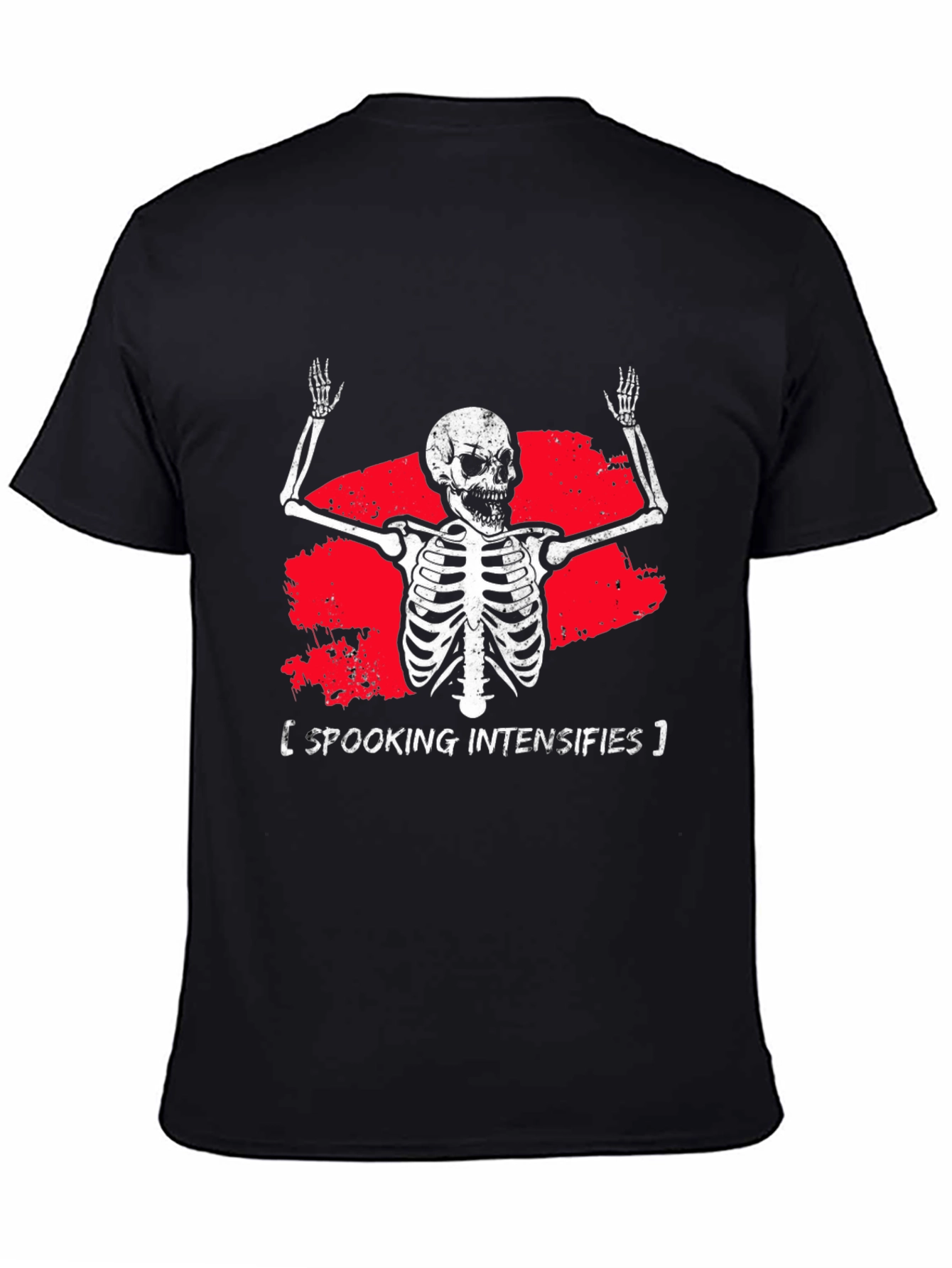 Spooking Intensifies Skeleton Graphic Tee