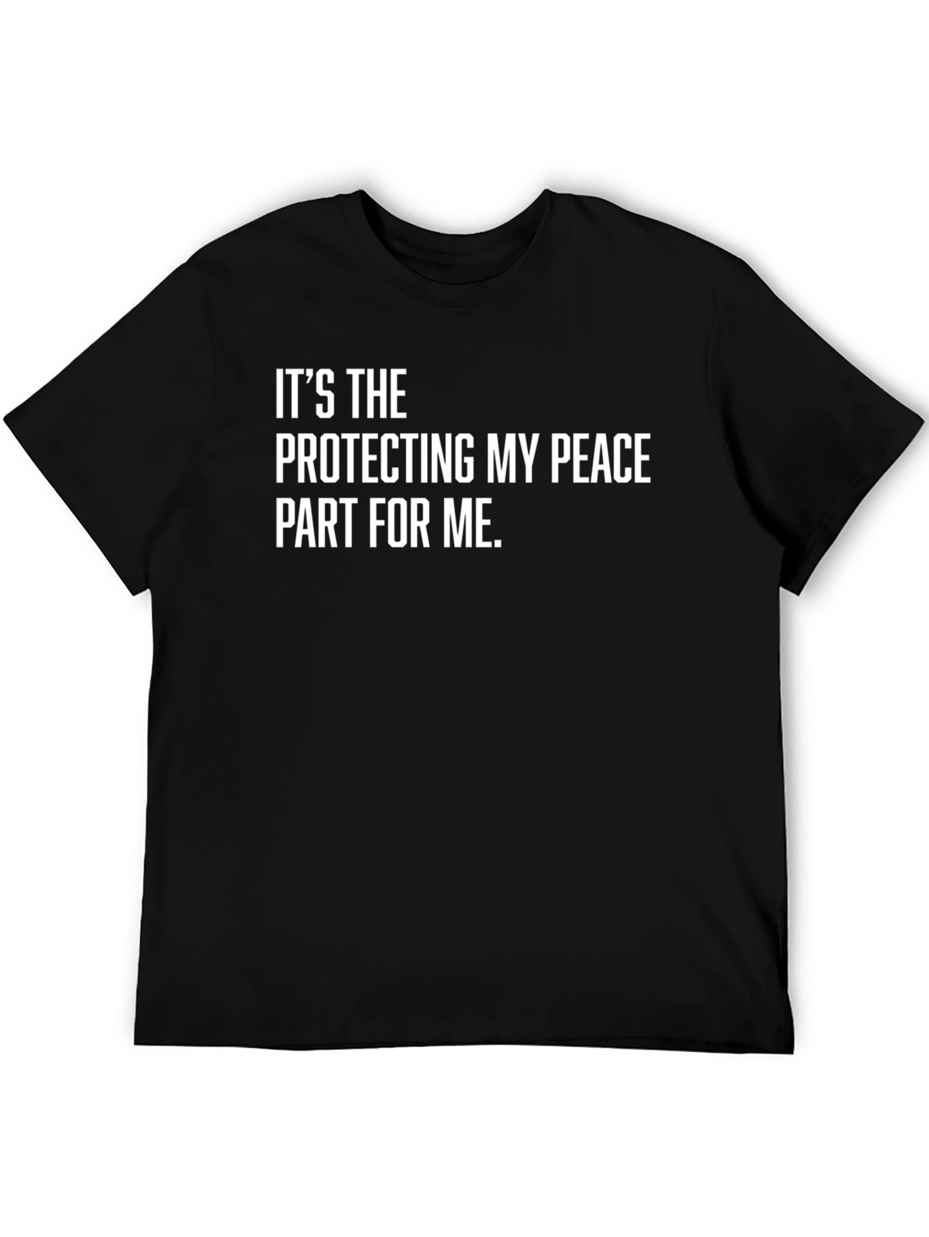 Protecting My Peace Black T-Shirt