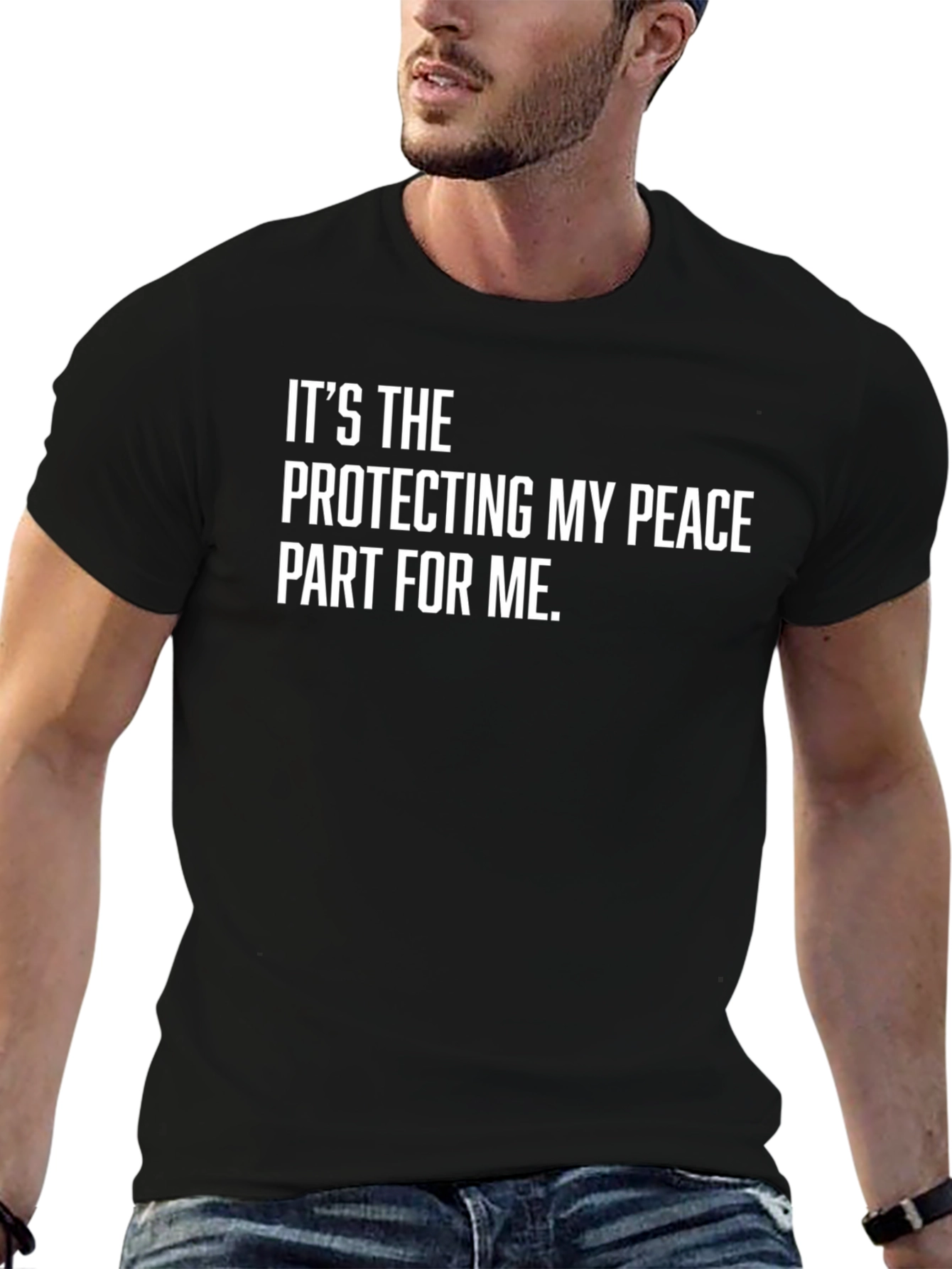 Protecting My Peace Black T-Shirt