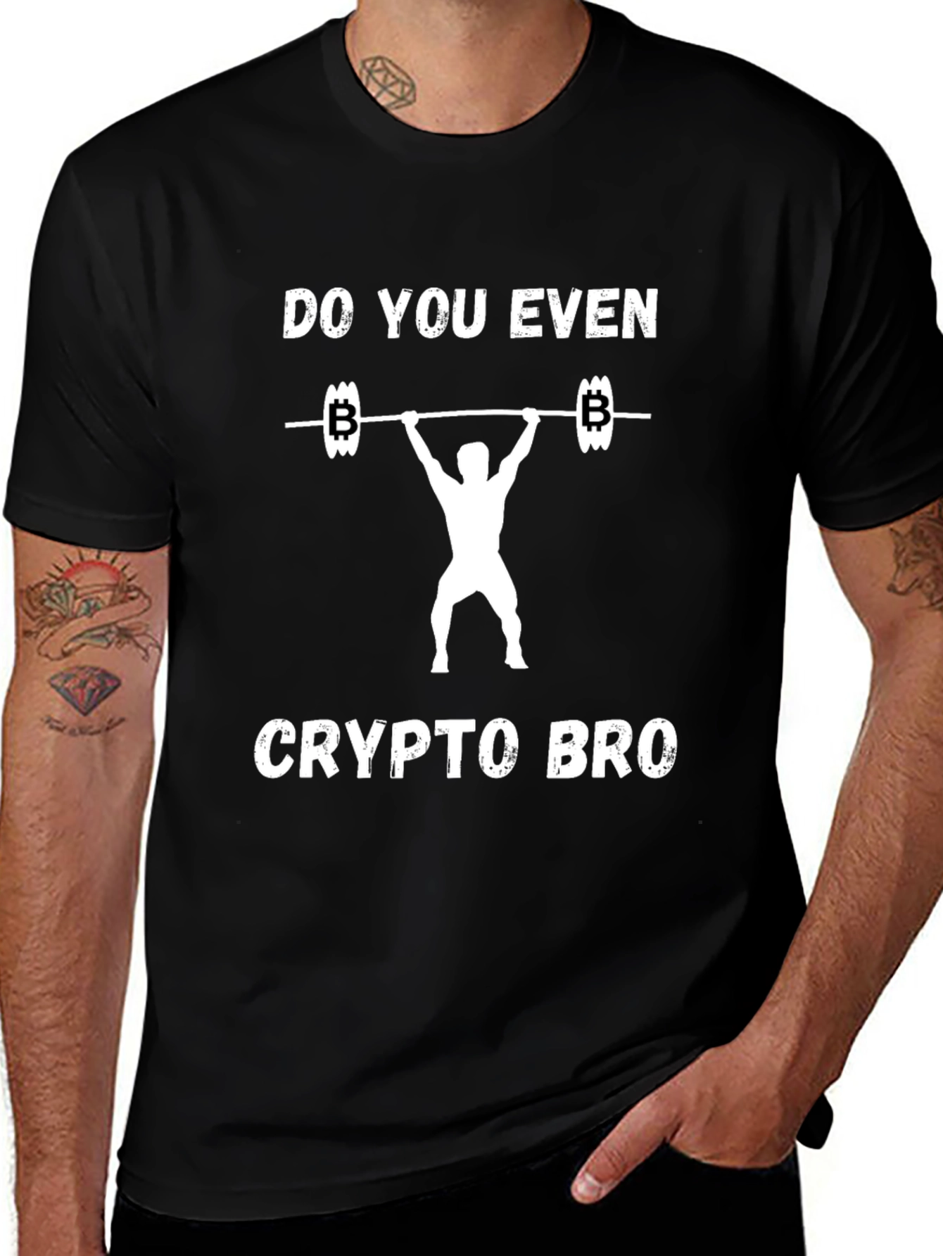 Crypto Bro Black T-Shirt