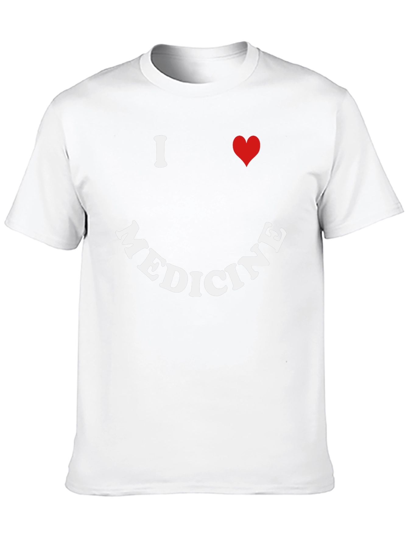 I Love Medicine T-Shirt - Black Novelty Tee