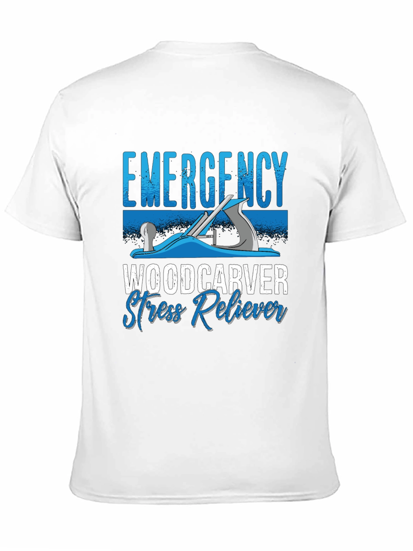 Emergency Woodcarver Stress Reliever Graphic T-Shirt