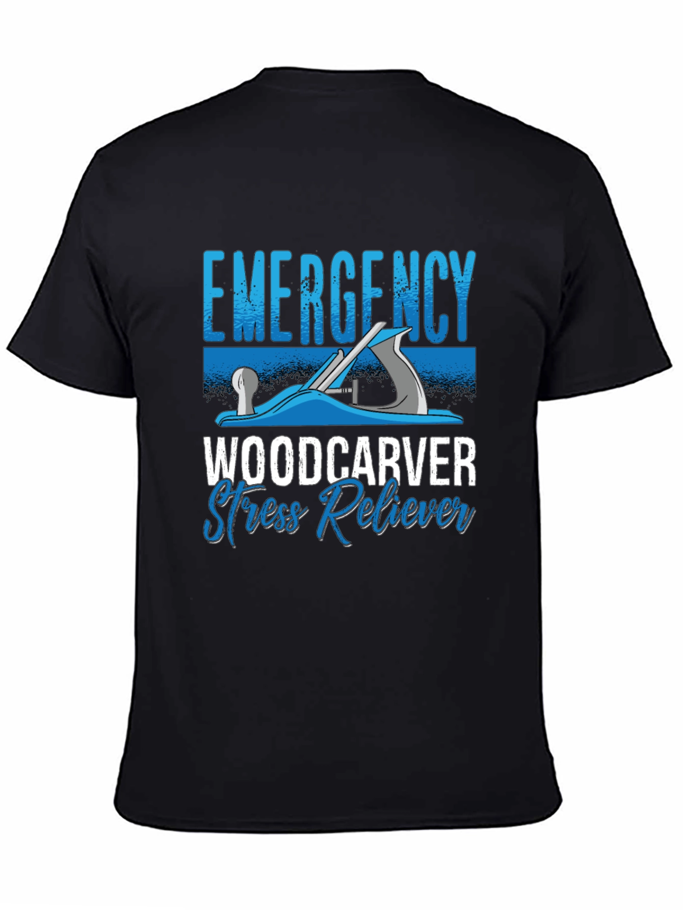 Emergency Woodcarver Stress Reliever Graphic T-Shirt