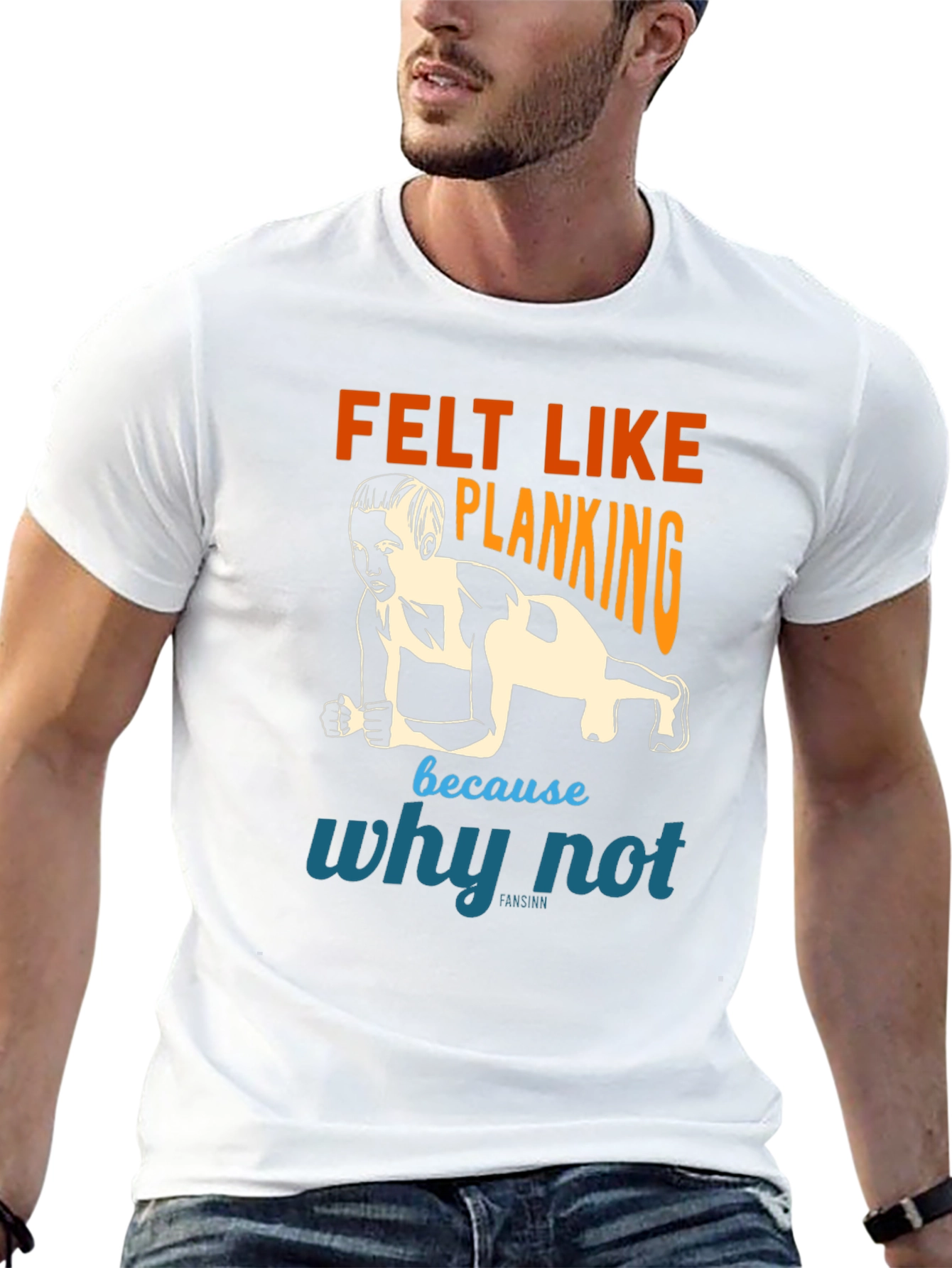 Felt Like Planking Funny Workout T-Shirt