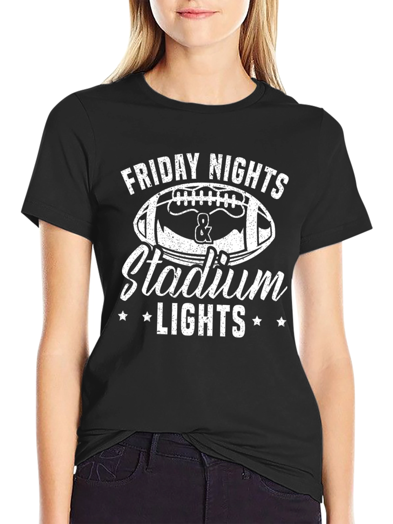 Friday Nights & Stadium Lights Graphic Tee
