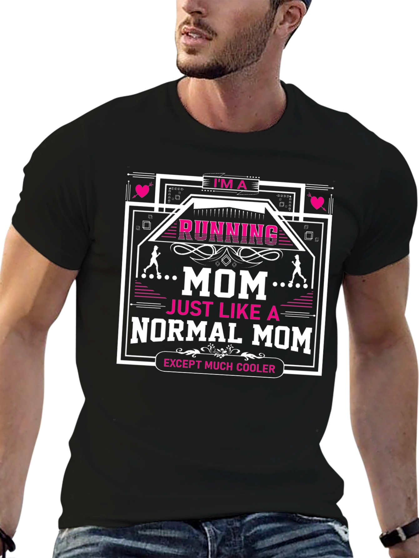 Running Mom Graphic T-Shirt