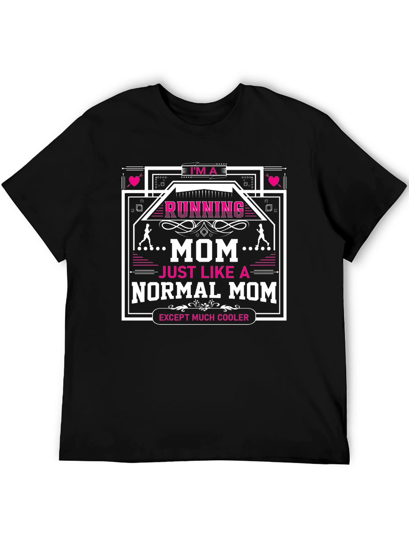 Running Mom Graphic T-Shirt