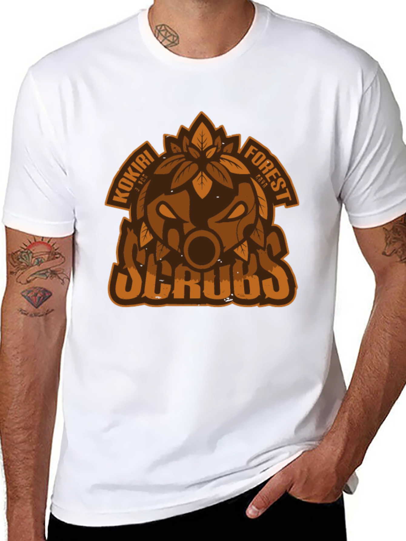 Kokiri Forest Scrubs T-Shirt - Zelda Inspired Tee