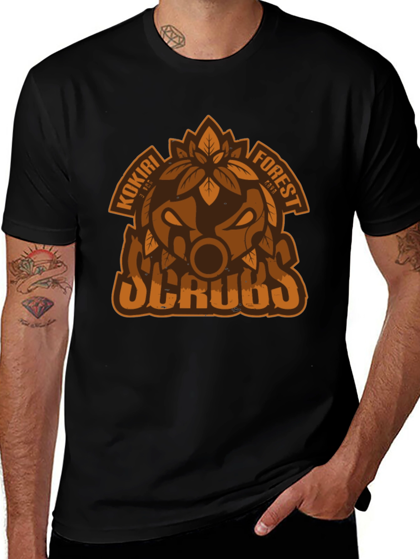 Kokiri Forest Scrubs T-Shirt - Zelda Inspired Tee