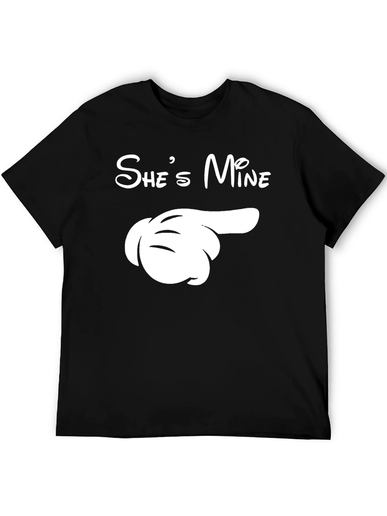 Shes Mine Matching Couple T-Shirt