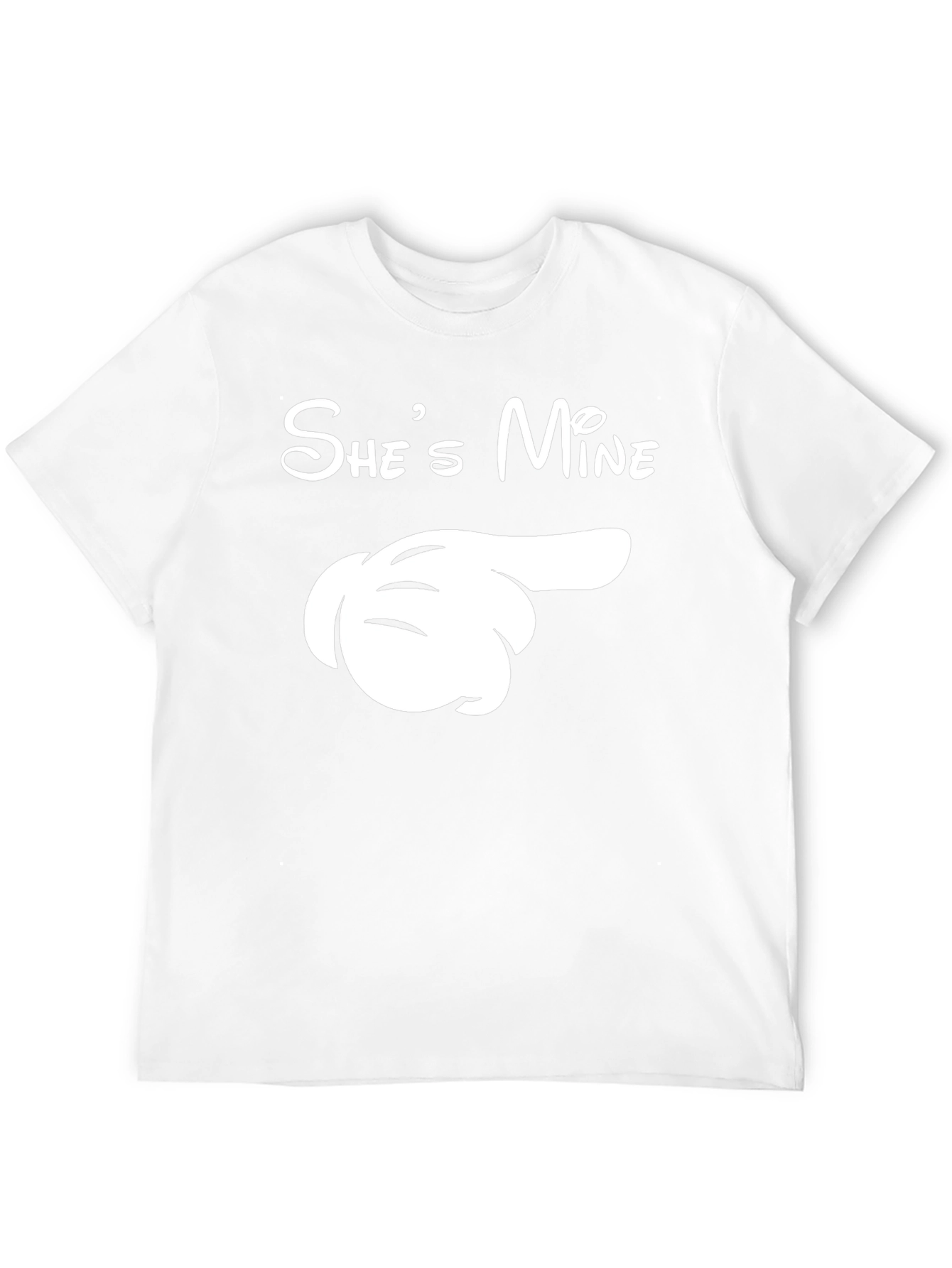 Shes Mine Matching Couple T-Shirt