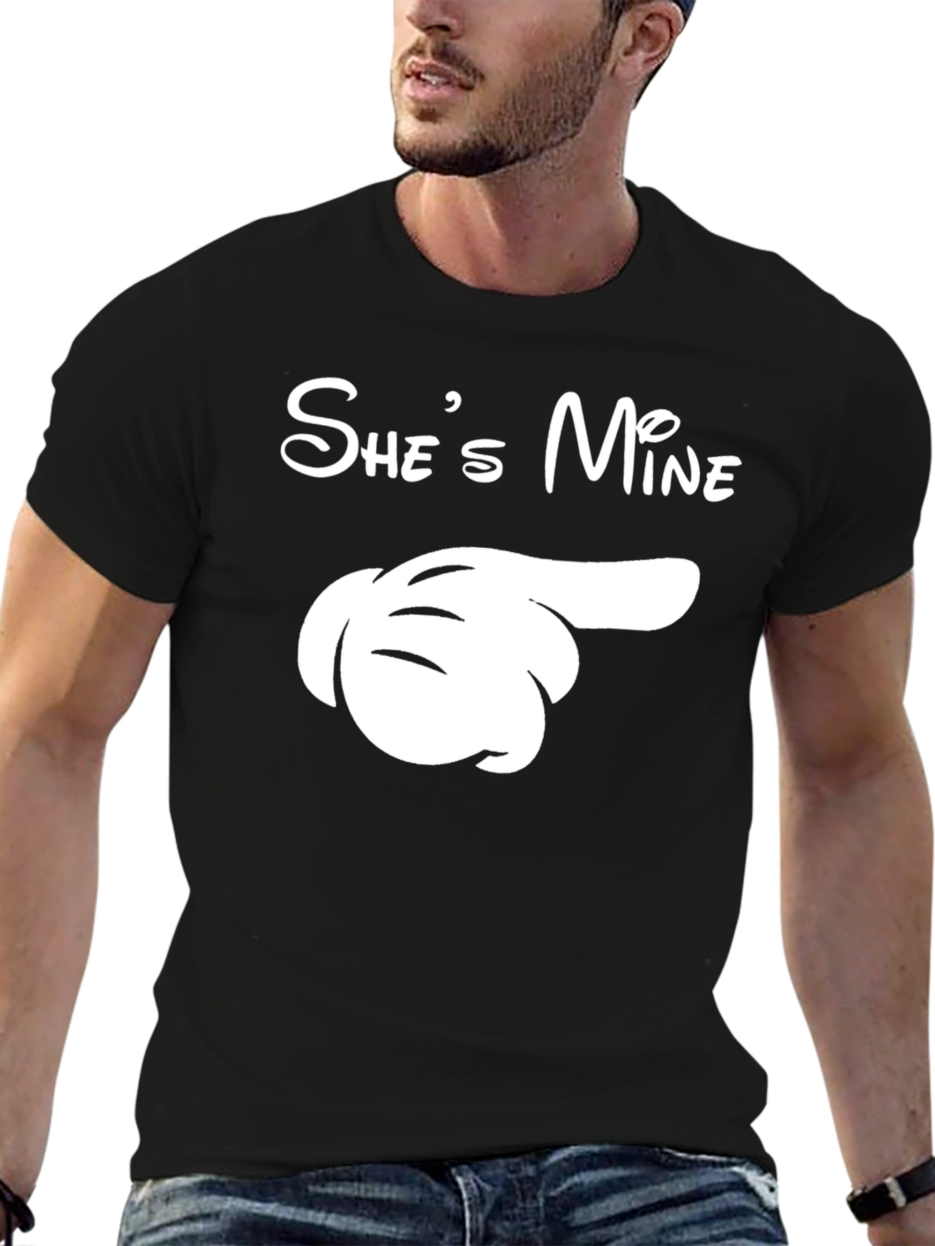 Shes Mine Matching Couple T-Shirt