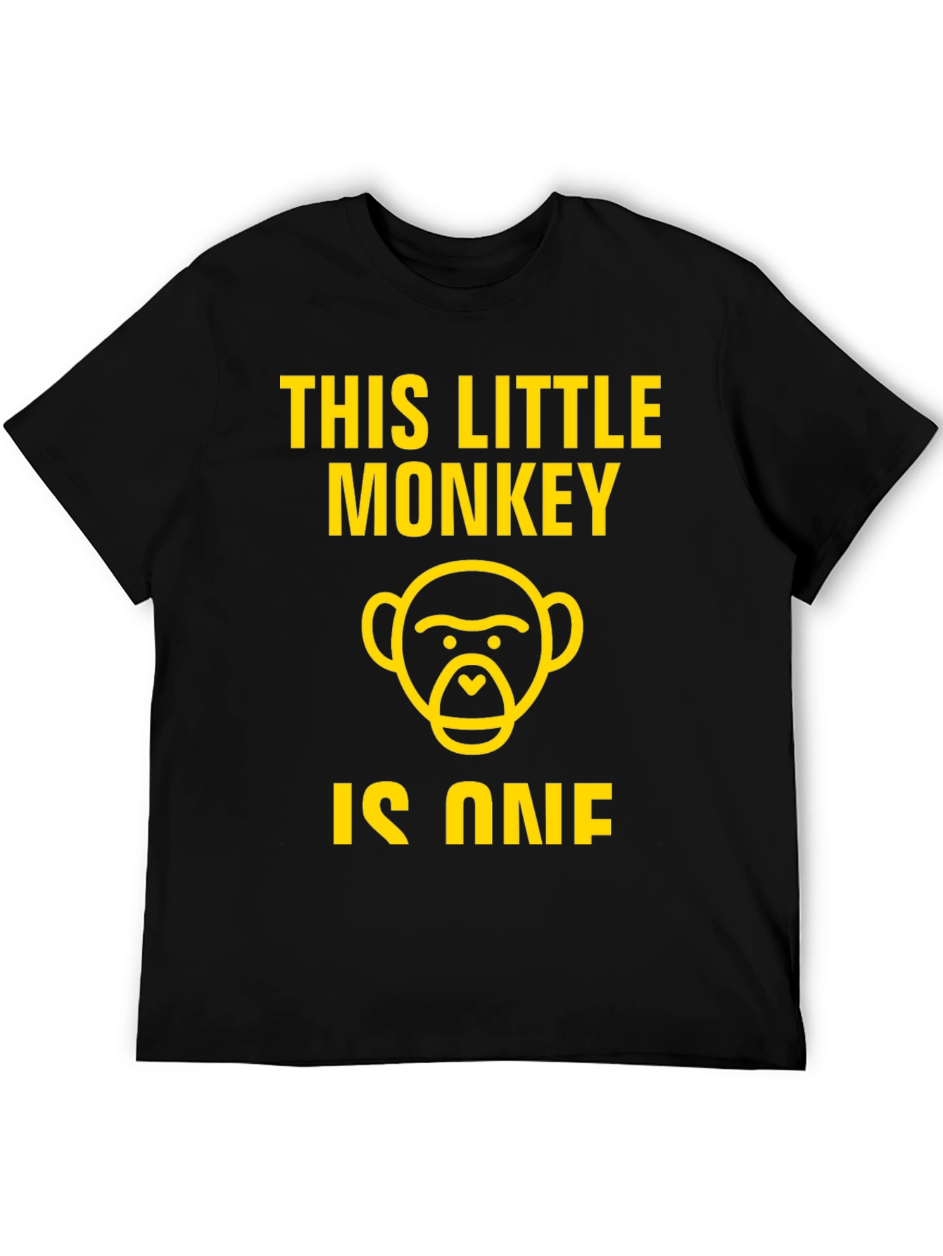 This Little Monkey Is One T-Shirt