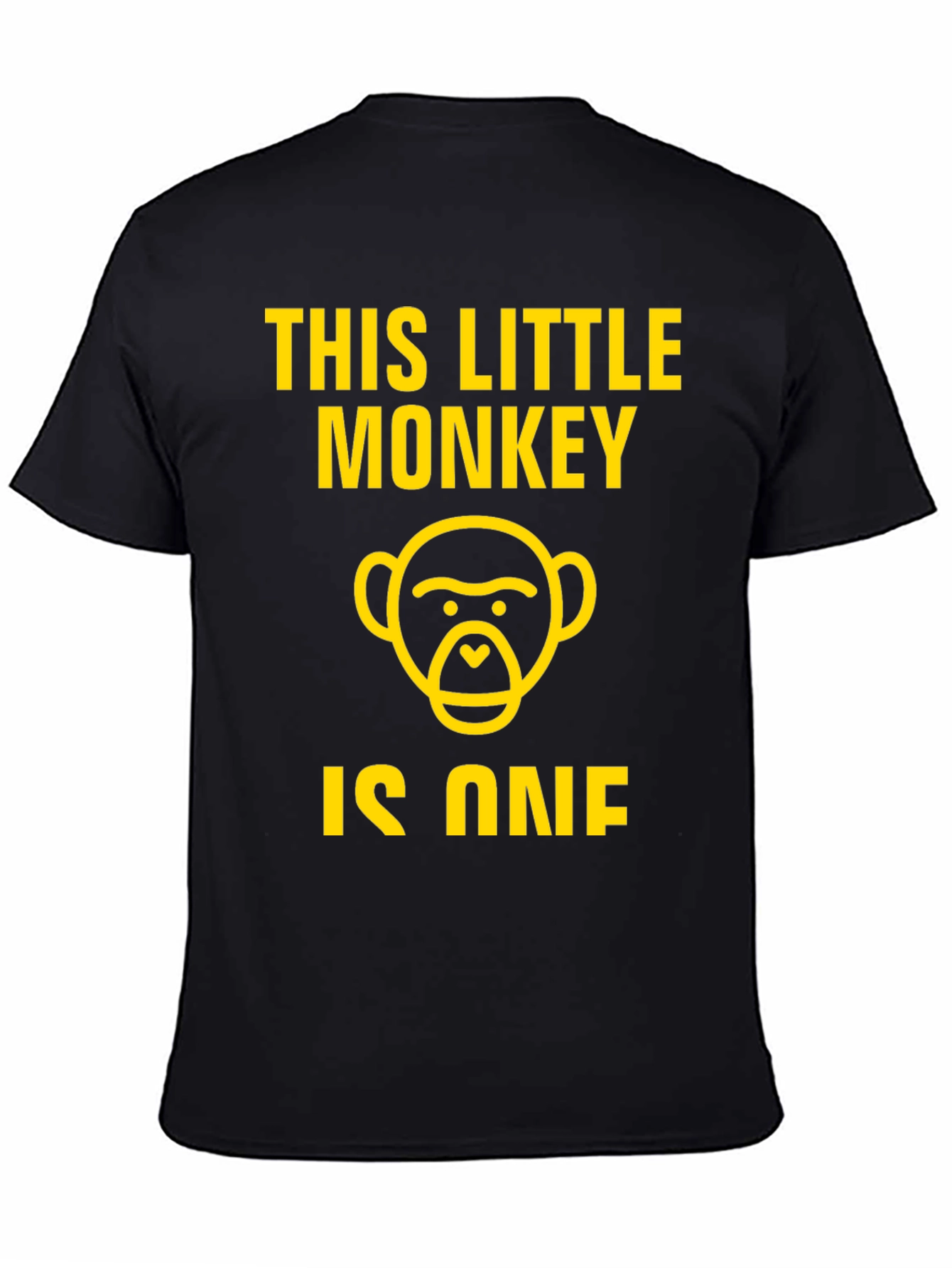 This Little Monkey Is One T-Shirt