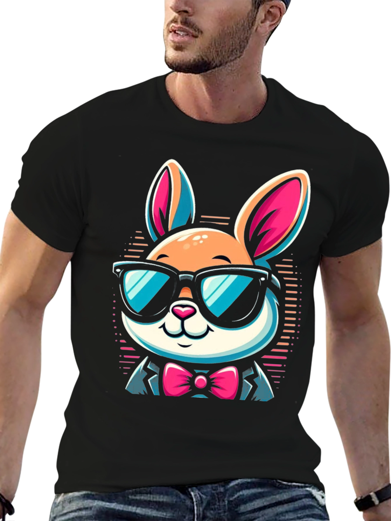 Cool Rabbit Graphic Tee