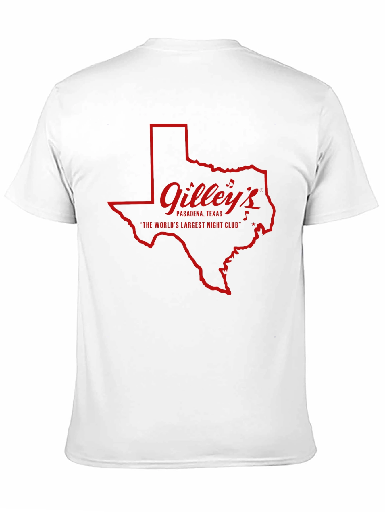 Gilleys Texas T-Shirt - Black Crew Neck Tee