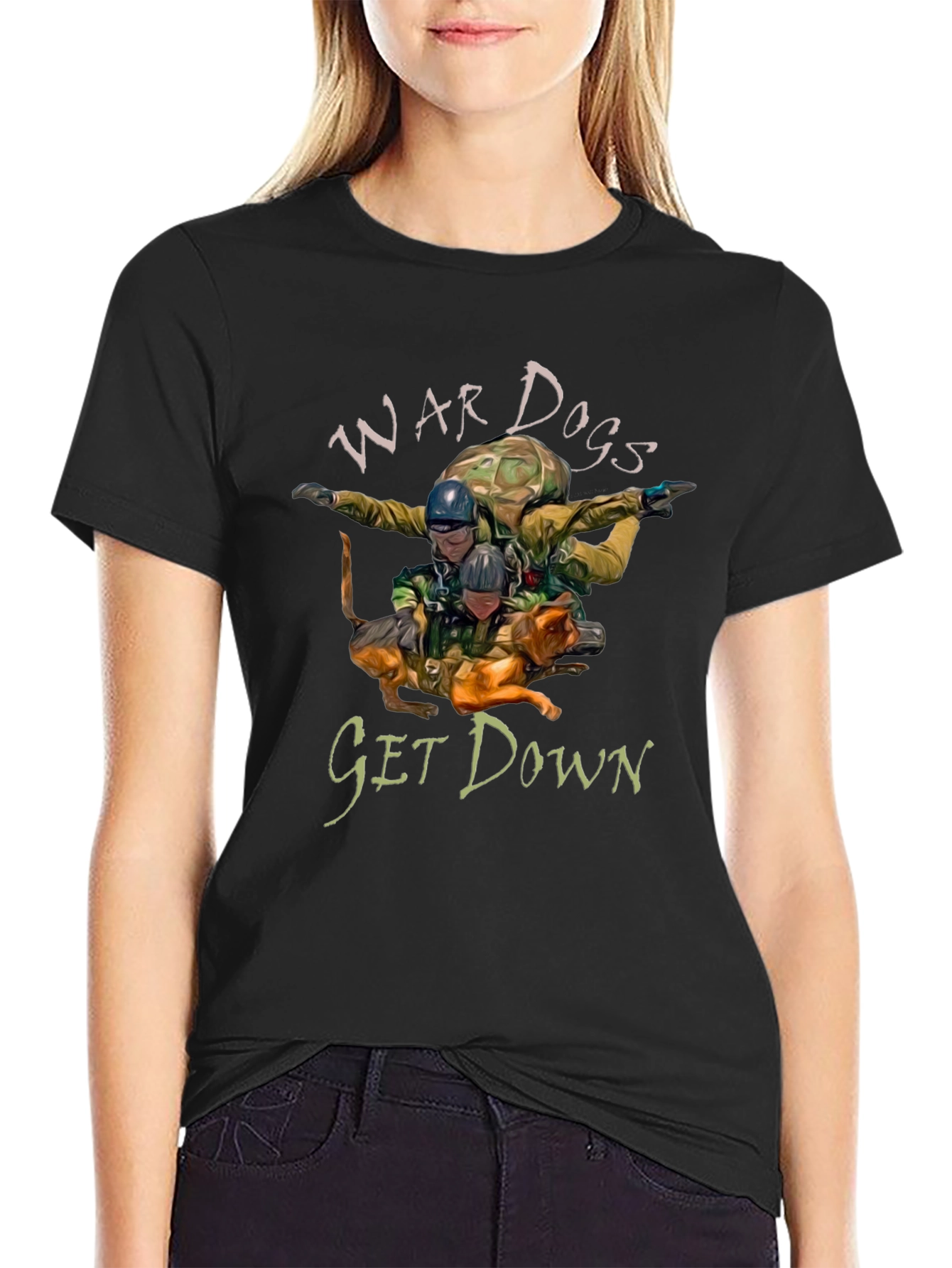 War Dogs Get Down T-Shirt