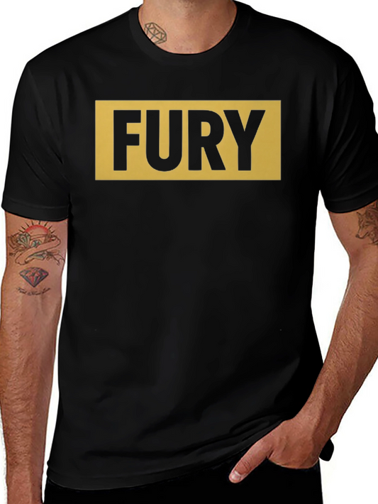 Fury Graphic Tee - Bold Statement T-Shirt