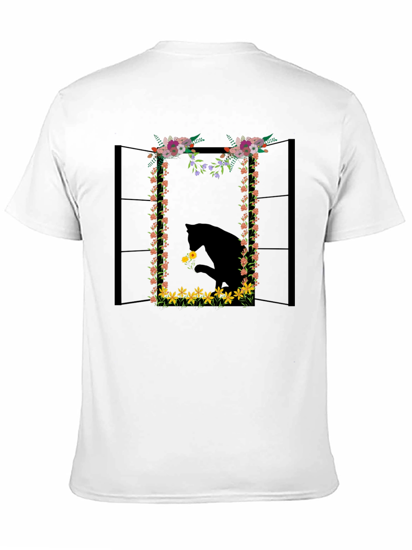 Floral Horse T-Shirt - Unique Graphic Tee
