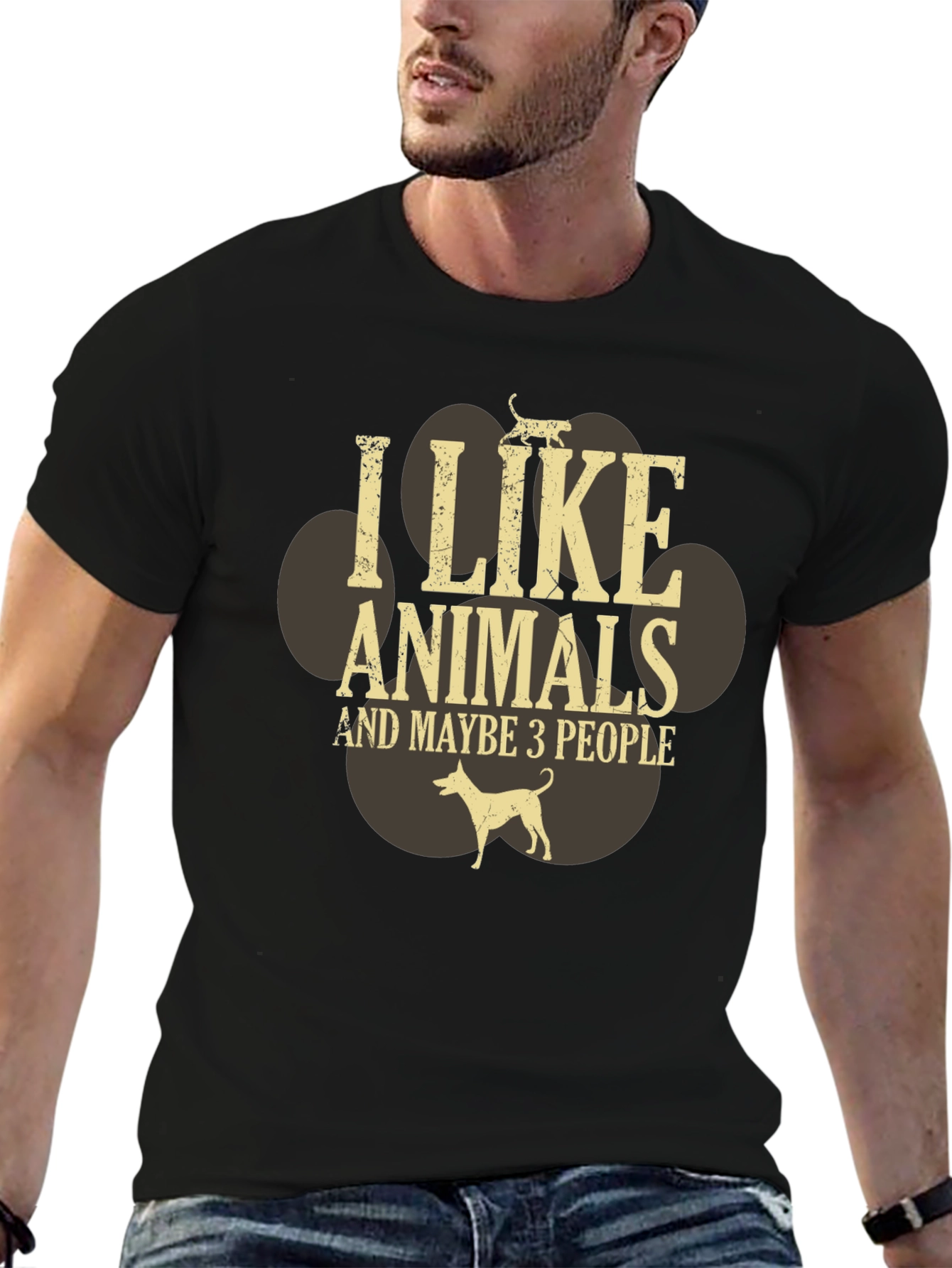 I Like Animals Graphic T-Shirt
