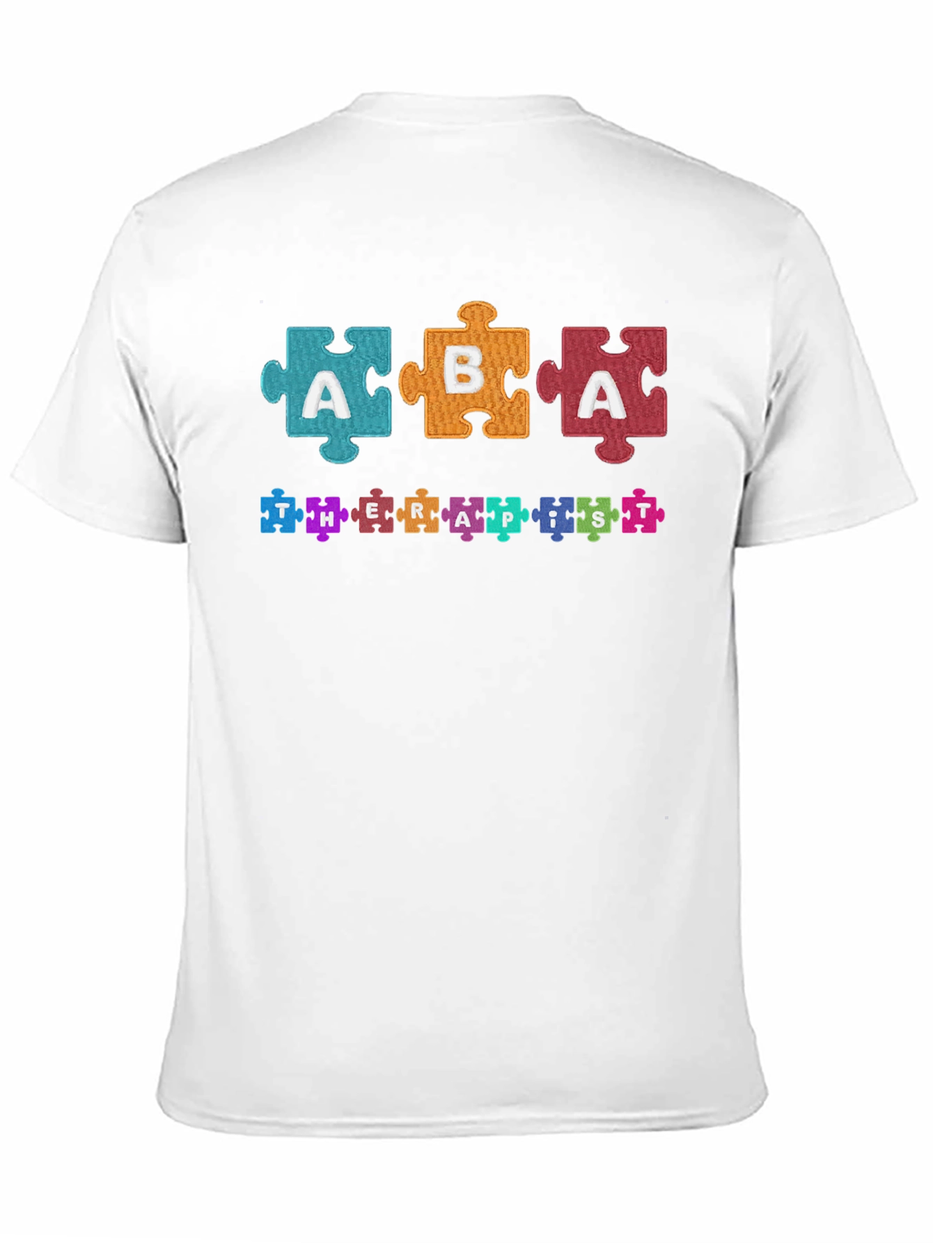 ABA Therapist Puzzle Piece T-Shirt